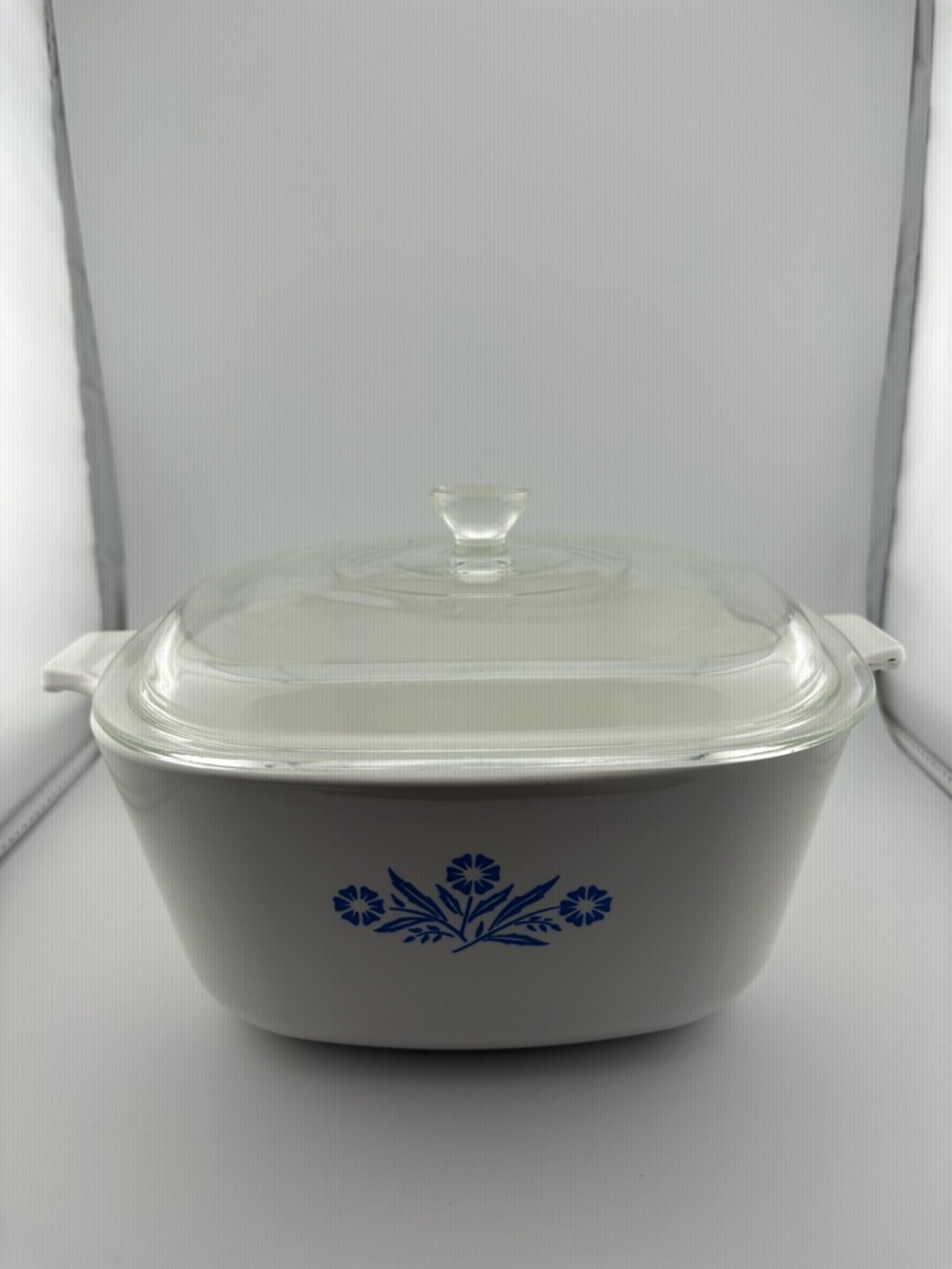 CorningWare Blue Cornflower 2.5 Qt Casserole Dish P-2.5-B w/ Lid